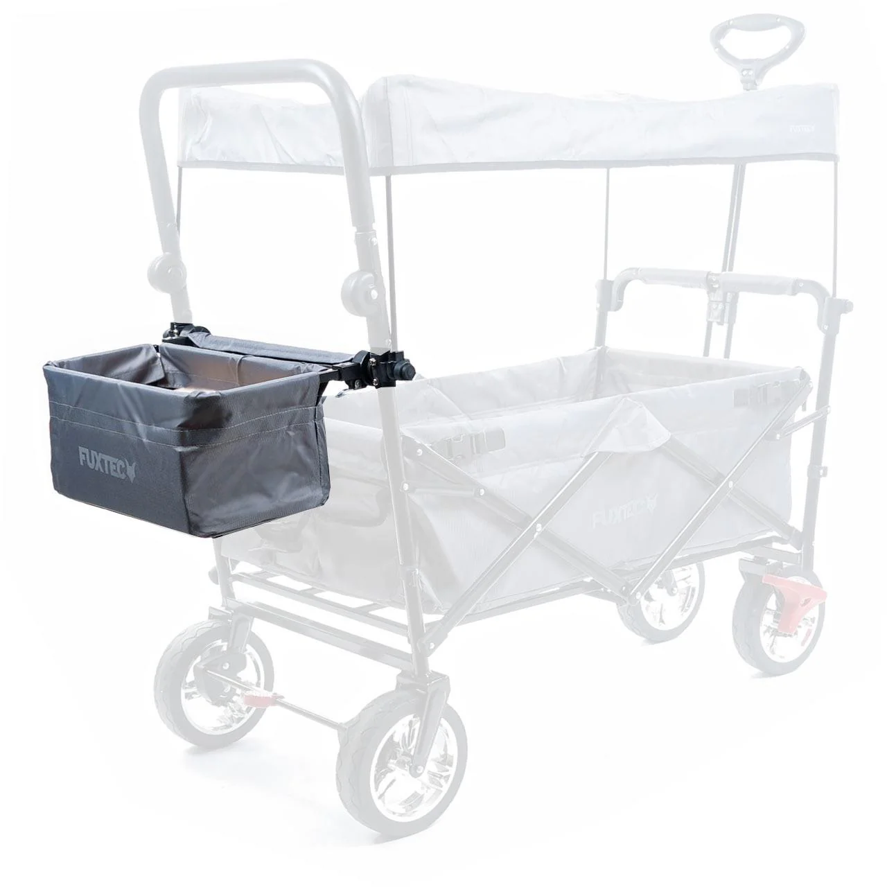 B-WARE FUXTEC Bolsa trasera FX-CT700HGR en gris - Image 2
