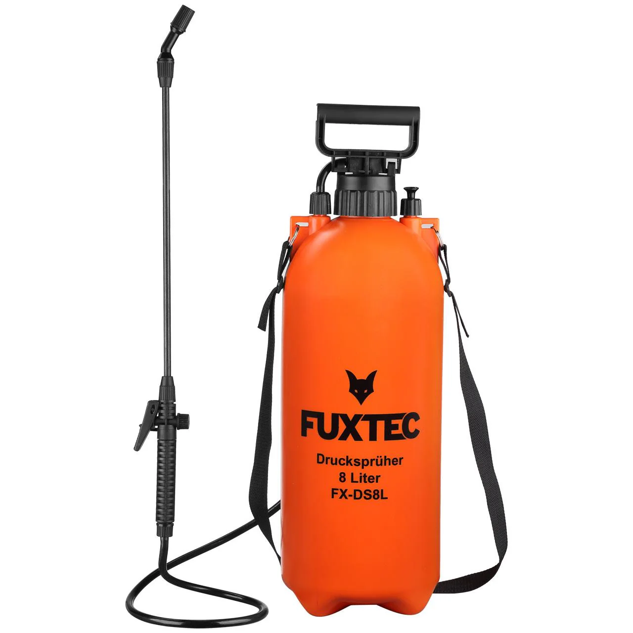 B-WARE Pulverizador de mano Fuxtec FX-DS8L, 8 litros, deshierbe y control de plagas
