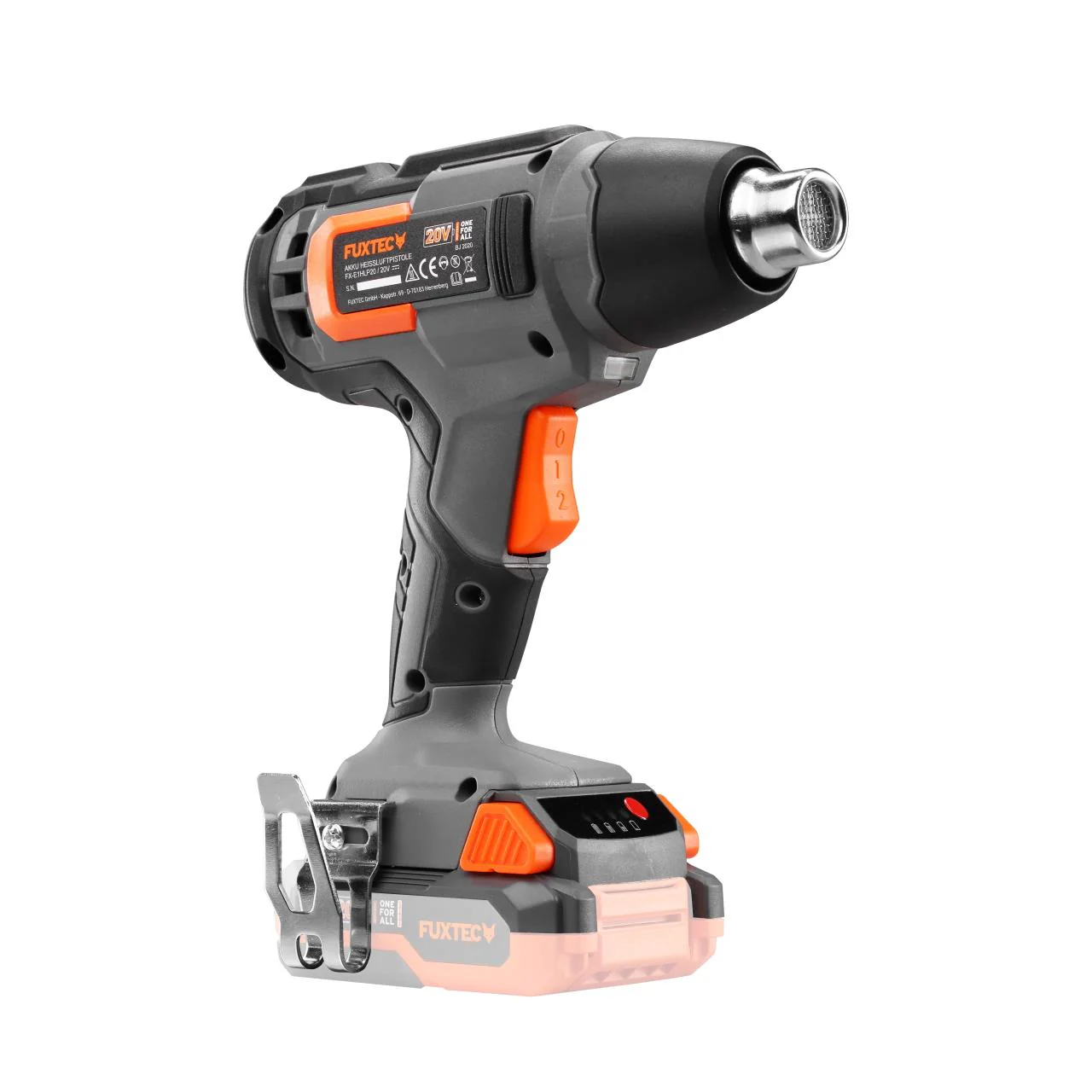 B-WARE FUXTEC 20V Pistola de Calor a Batería FX-E1HLP20 sin batería, sin cargador - Image 8