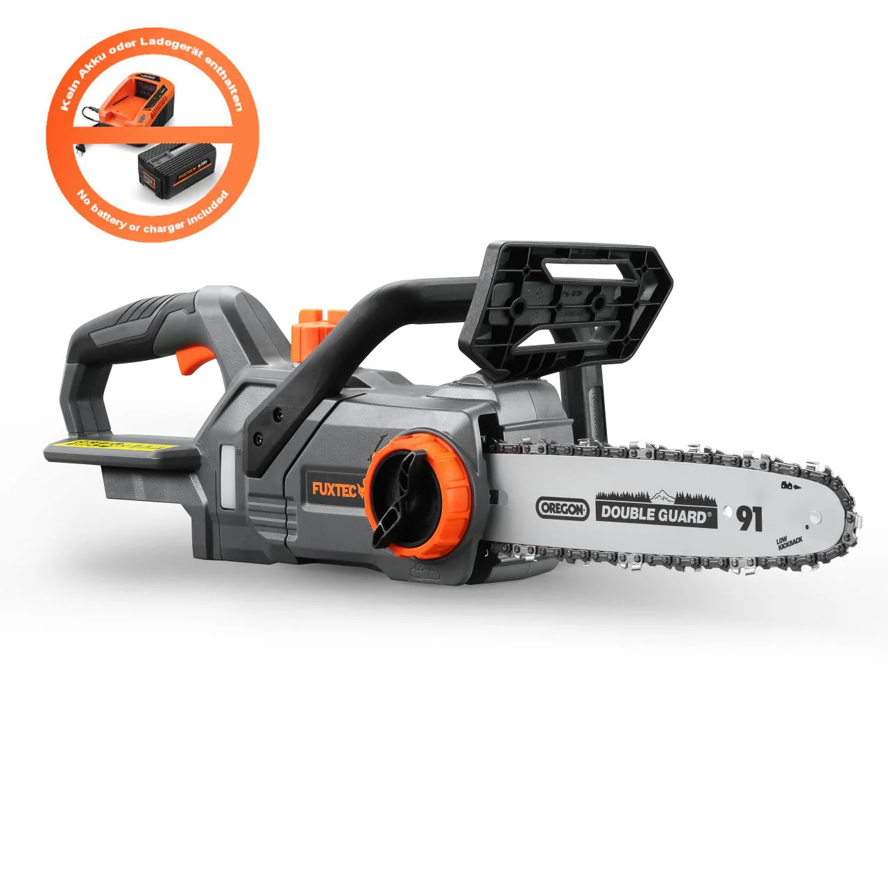 B-WARE Motosierra a batería de 20V FUXTEC FX-E1KS20 sin batería y sin cargador.