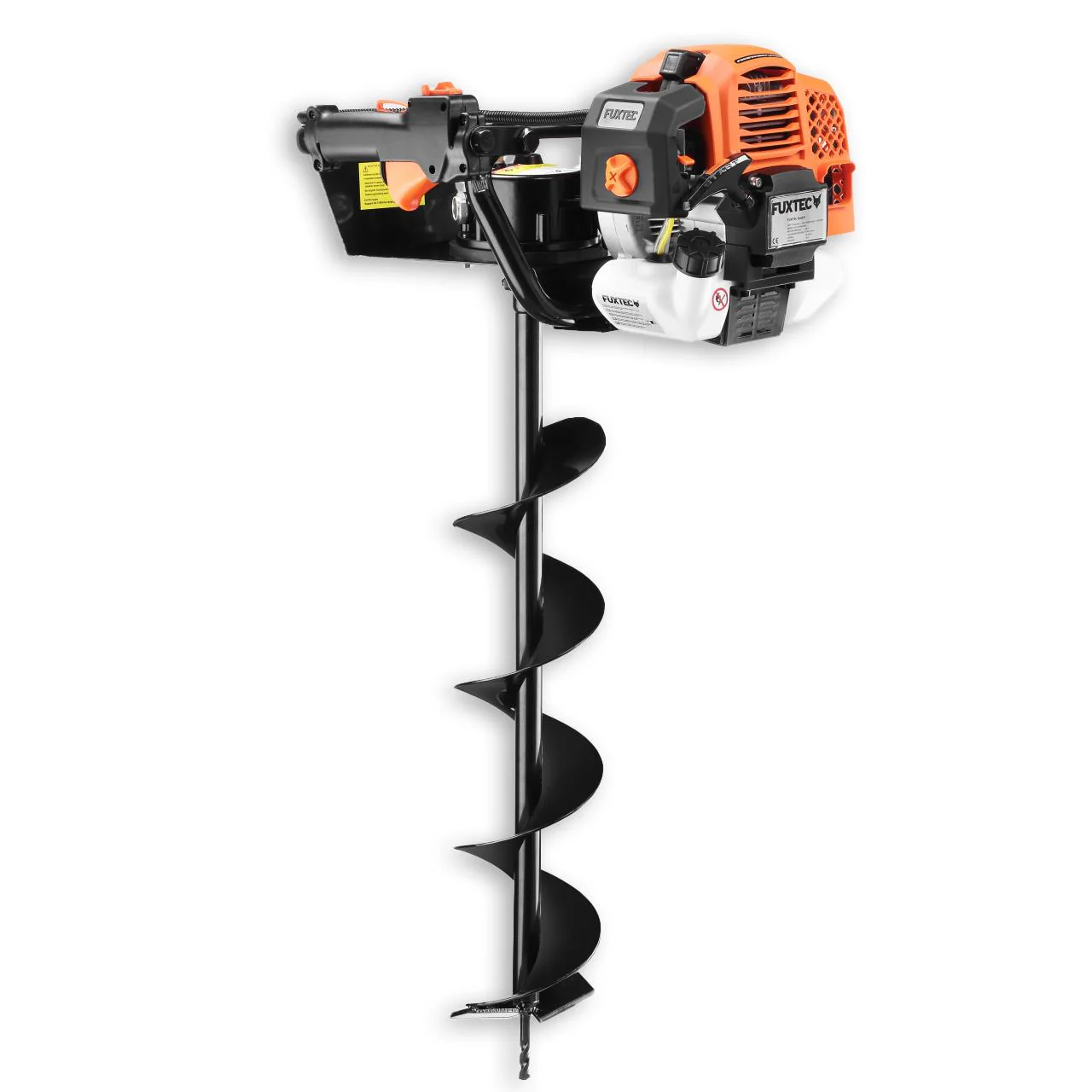 B-WARE FUXTEC Taladro de Tierra Ahoyador Gasolina, Motor de 2 Tiempos FX-EB162 – 3,5CV, 62CC - con 3 Brocas de 100/150/200mm - Image 5