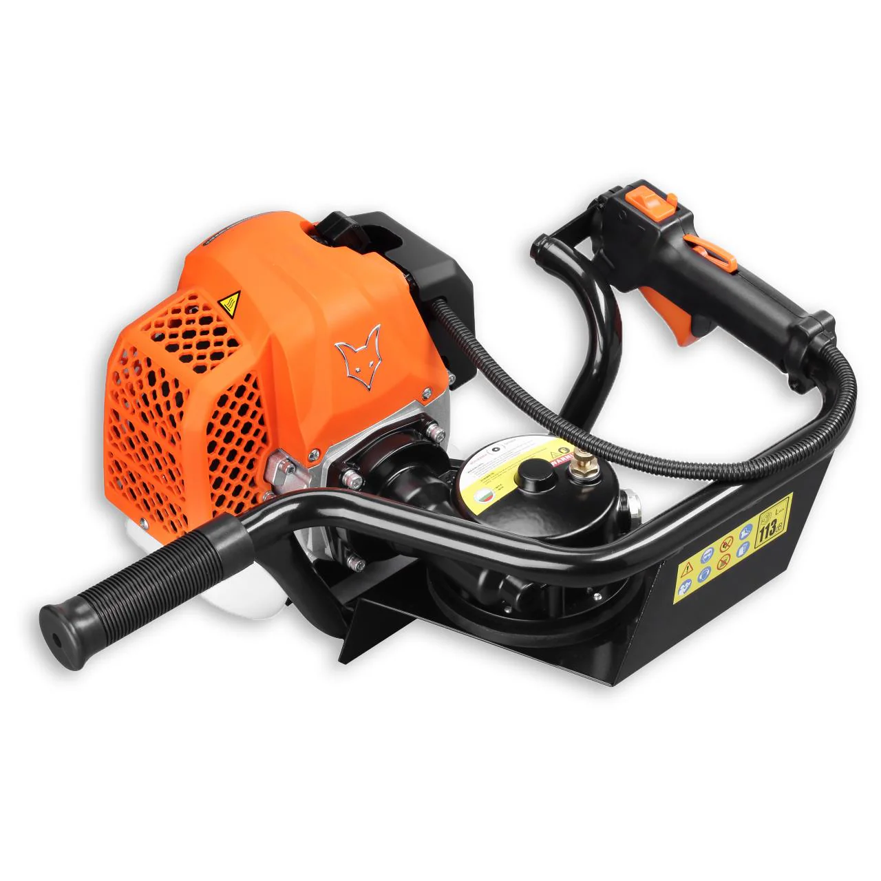B-WARE FUXTEC Taladro de Tierra Ahoyador Gasolina, Motor de 2 Tiempos FX-EB162 – 3,5CV, 62CC - con 3 Brocas de 100/150/200mm - Image 7