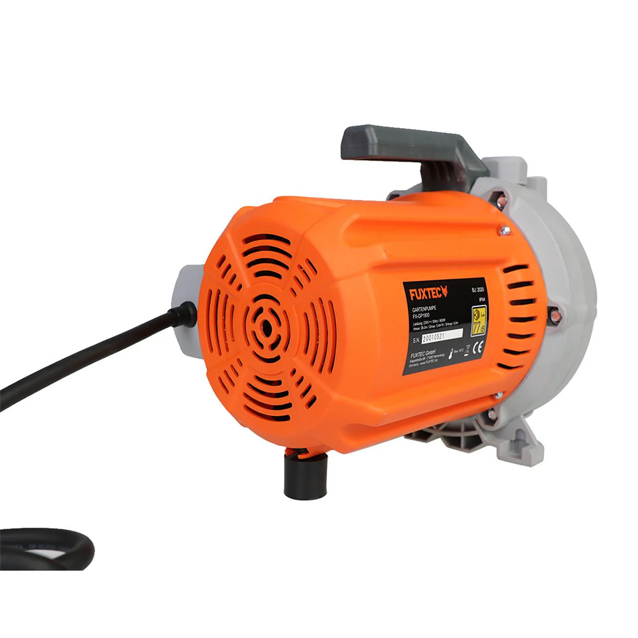 B-WARE Bomba de agua para jardín FUXTEC FX-GP1600  - Image 5