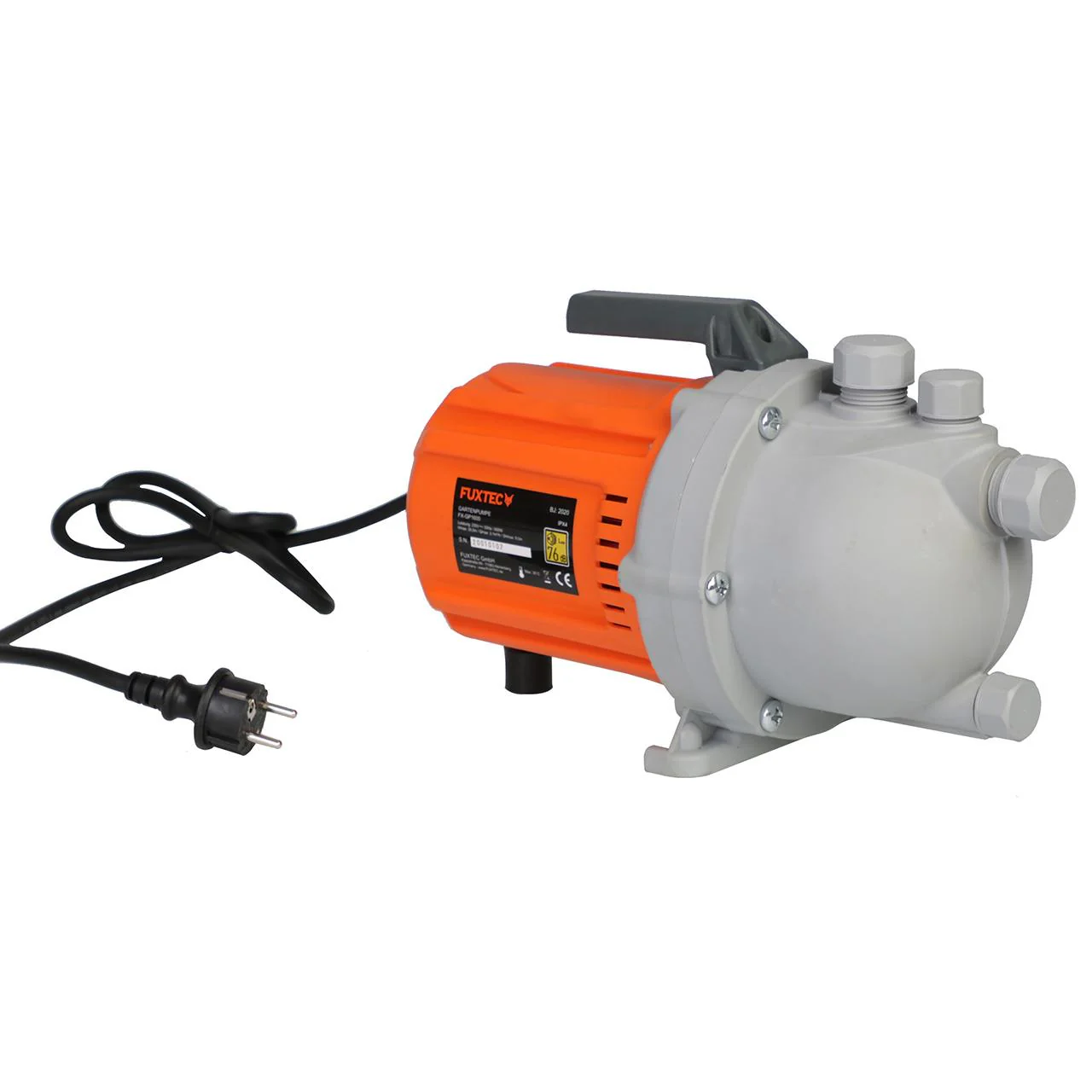B-WARE Bomba de agua para jardín FUXTEC FX-GP1600  - Image 7