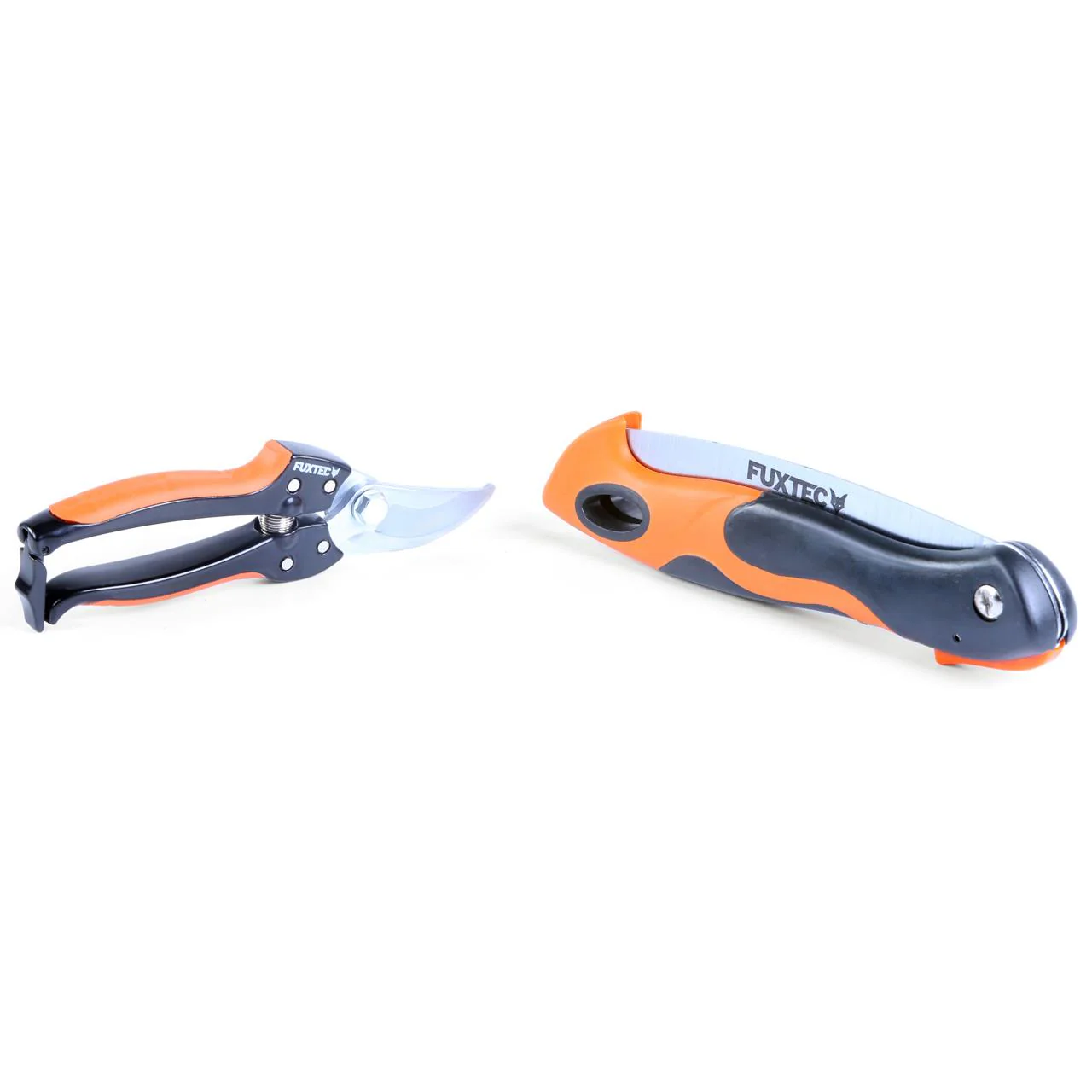 B-WARE Juego de 2 tijeras de podar FUXTEC - tijeras de podar y sierra plegable - Image 9