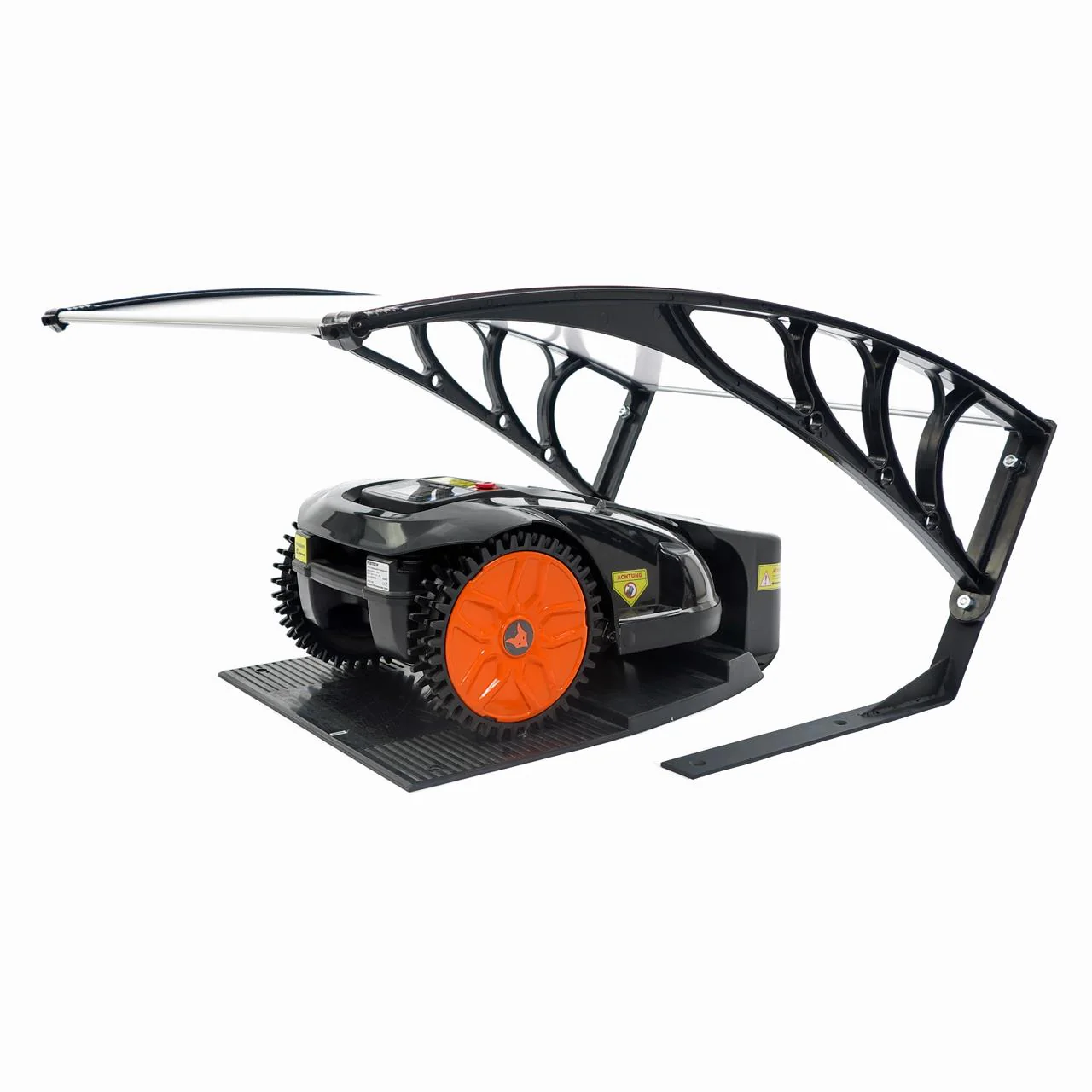 B-WARE Garaje Robot cortacésped económico - losa alveolar