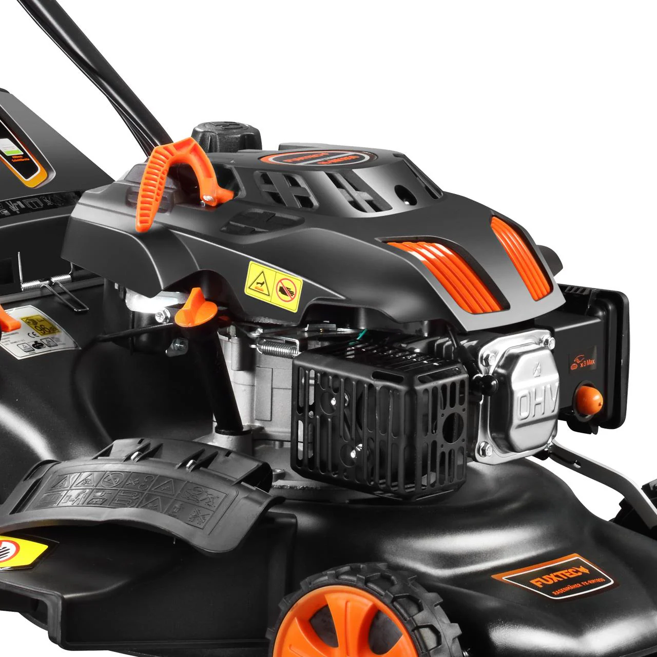 B-WARE FUXTEC FX-RM1855 Benzin Rasenm&auml;her mit EasyClean - Image 9