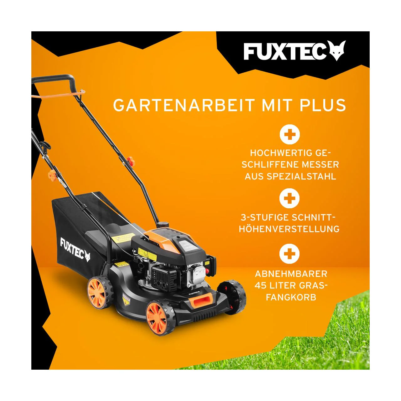 B-WARE FUXTEC Cortacésped de Gasolina FX-RM4180 - Image 10