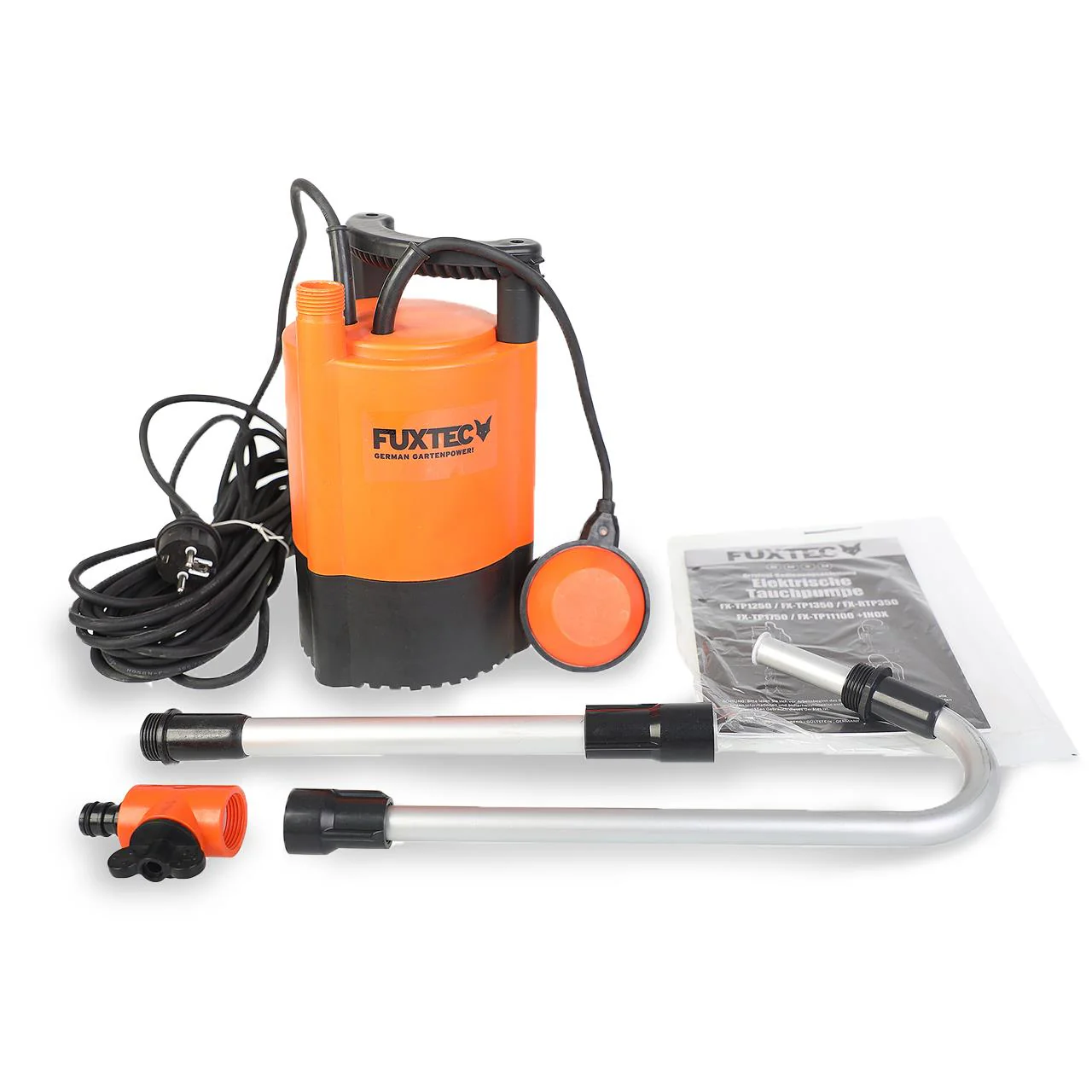 B-WARE Bomba para barril de lluvia FUXTEC FX-RTP350