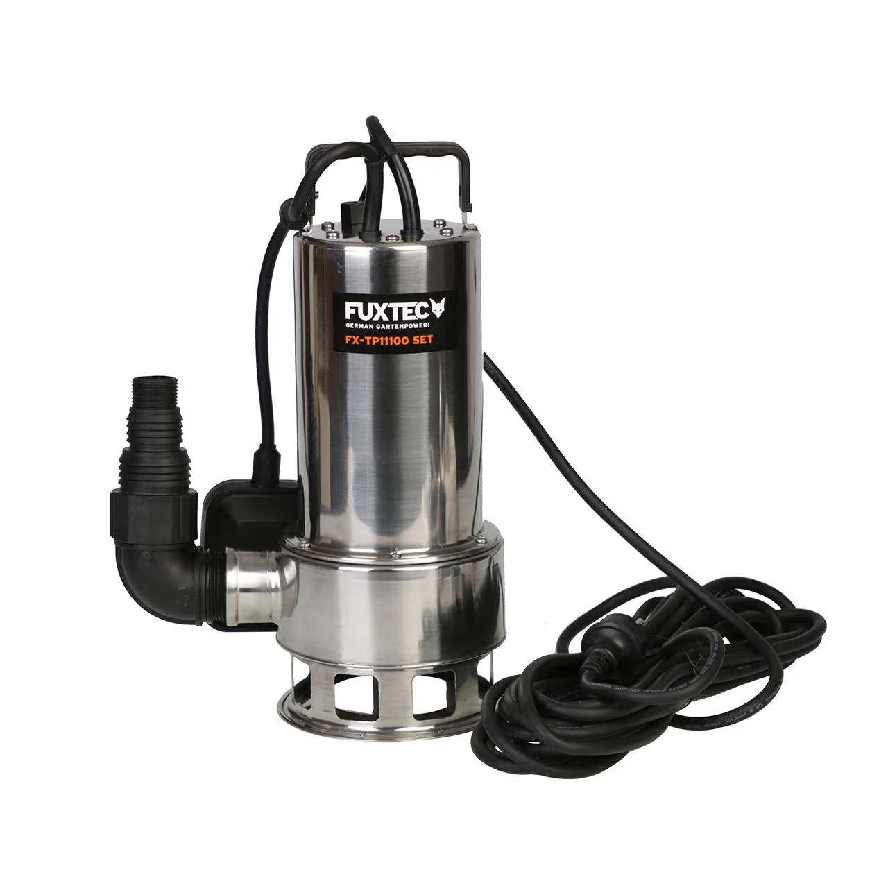 B-WARE FUXTEC FX-TP11100 Bomba sumergible de 1100 W - Ideal para el bombeo de aguas residuales - Image 2