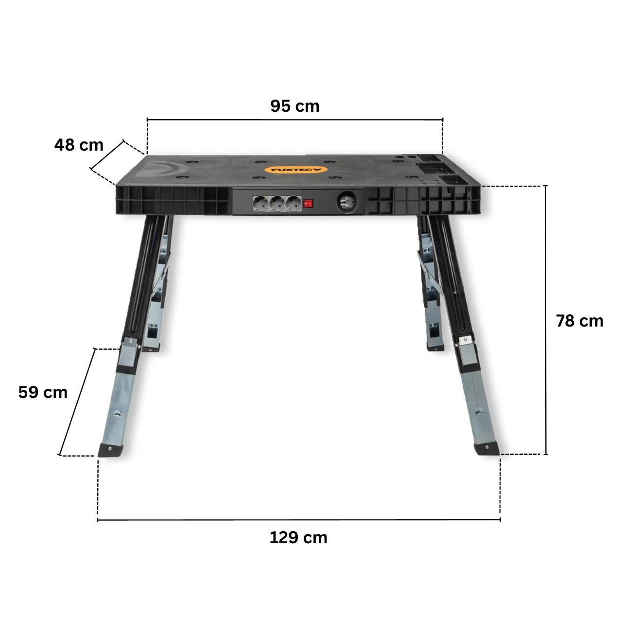 B-WARE FUXTEC Banco de trabajo universal 5en1 FX-WB - Image 3