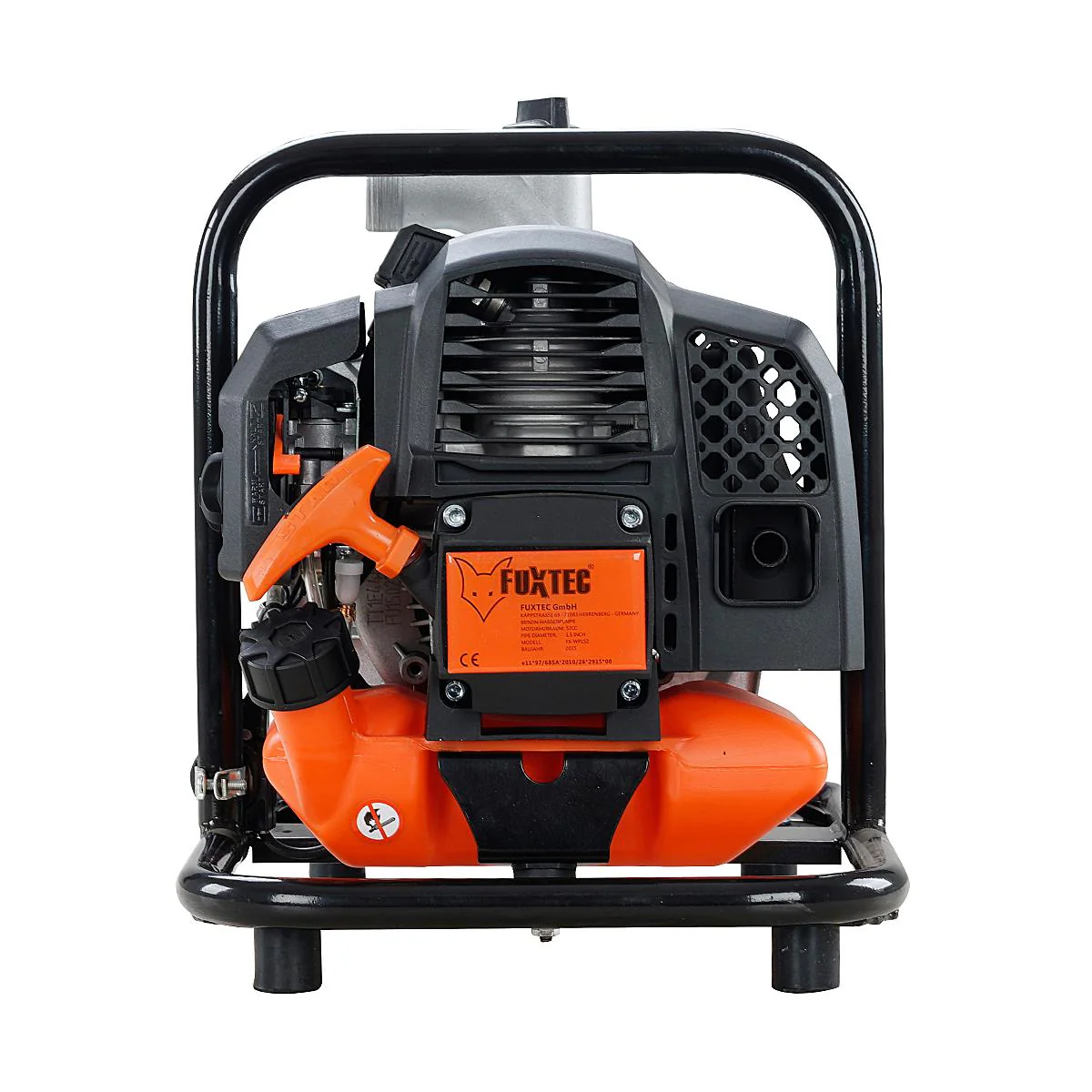 B-WARE FUXTEC FX-WP143 Bomba de agua de gasolina de 2 tiempos 42 cm3 - con un caudal de 8000 l por hora - Image 3