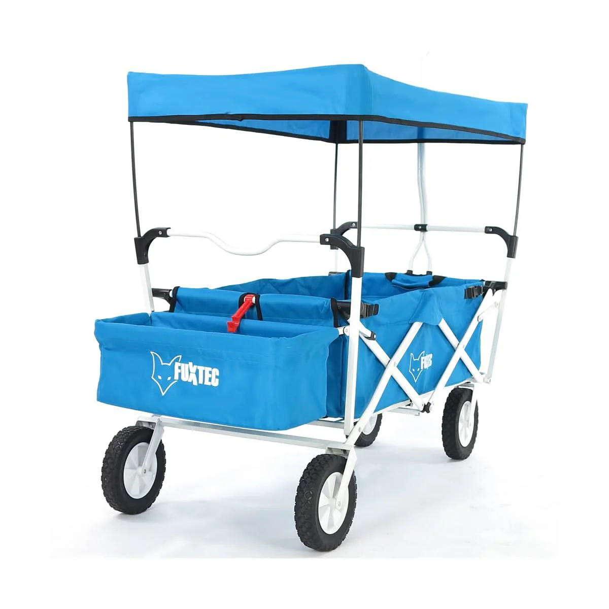 B-WARE FUXTEC Carro plegable TURKIS con techo solar JW-76AT - Image 8