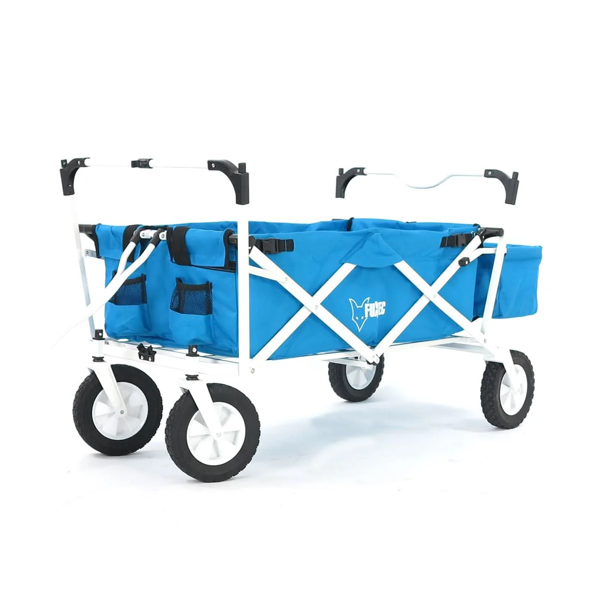 B-WARE FUXTEC Carro plegable TURKIS con techo solar JW-76AT - Image 9
