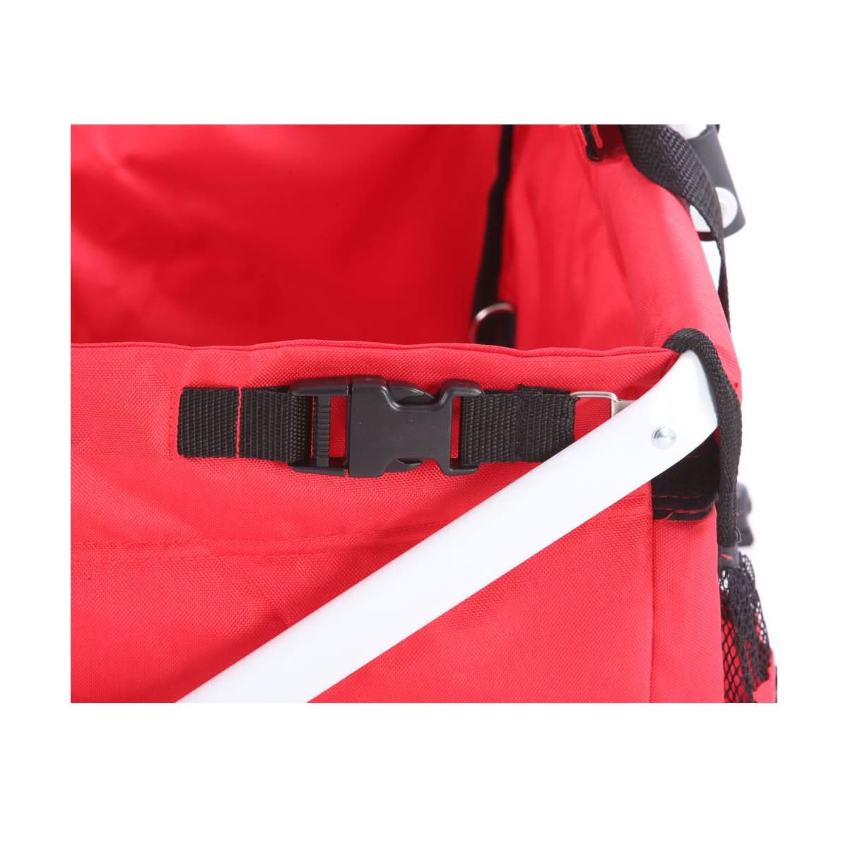 B-WARE FUXTEC Bollerwagen JW-76C, Carro Plegable - con techo desmontable - Image 11