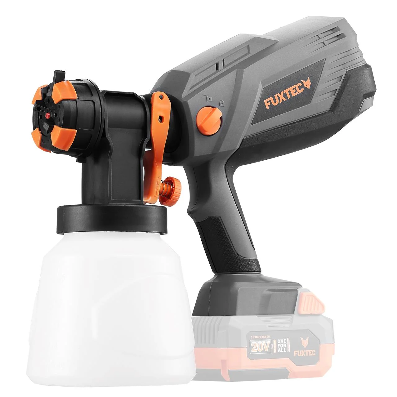 Pulverizador manual a batería FUXTEC 20V FX-E1CSP20 sin batería, sin cargador