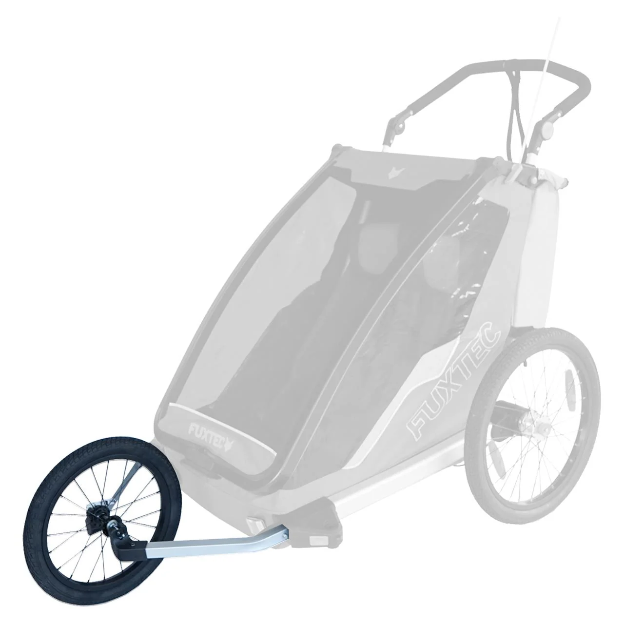 FUXTEC FX-FA1 remolque para bicicleta/jogger con rueda jogger - Image 10