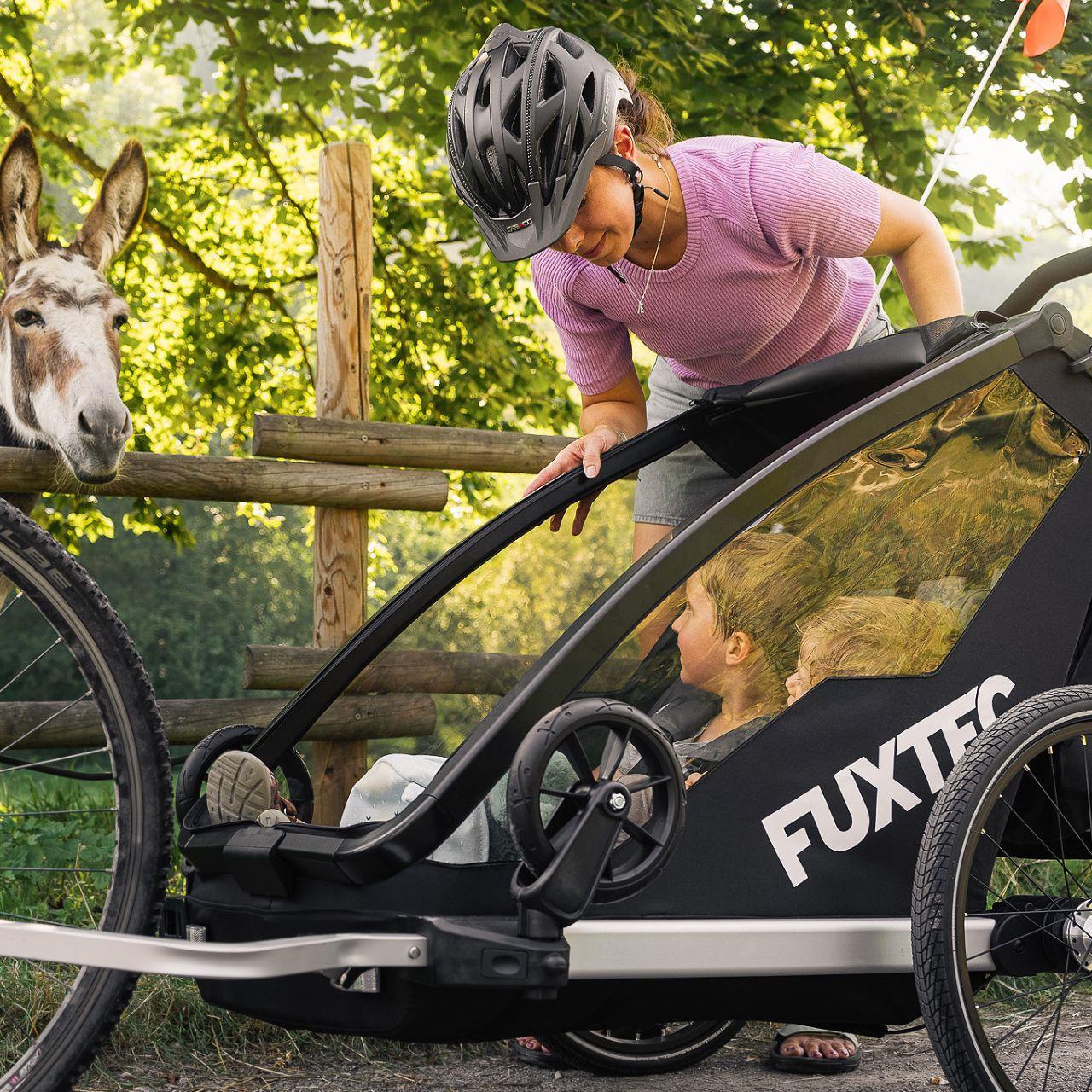 Remolque para Bicicleta Deportivo Fuxtec - Image 50