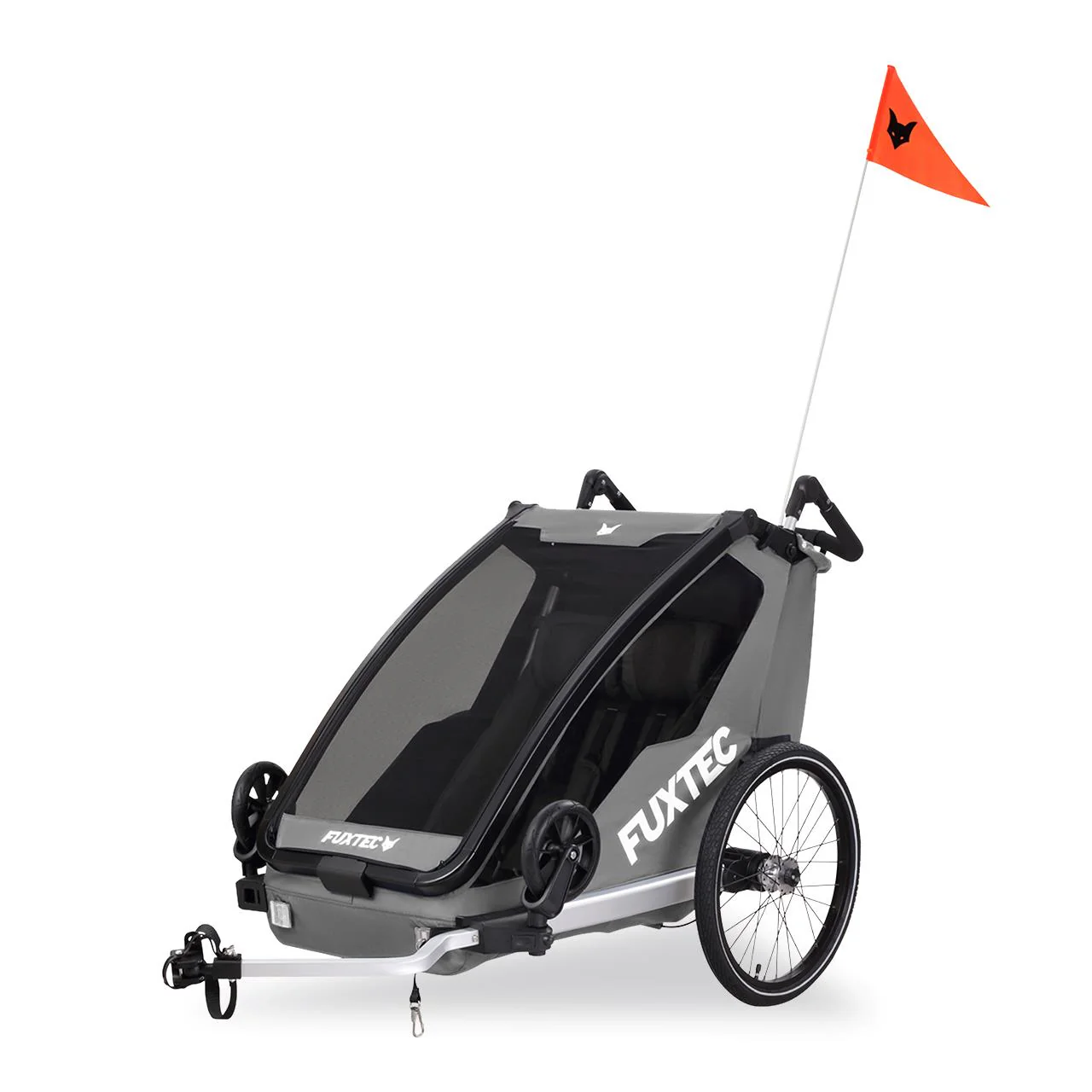 Remolque para Bicicleta Deportivo Fuxtec - Image 6