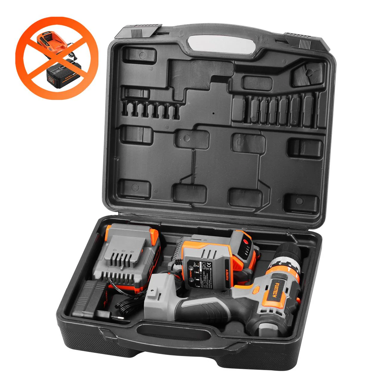Taladradora de impacto a batería FUXTEC 20V FX-E1SBS20 sin batería, sin cargador - Image 8