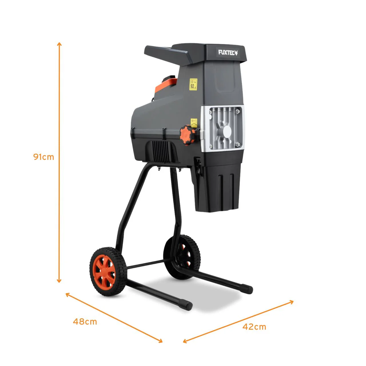 Trituradora eléctrica de jardín FUXTEC FX-EGH2800T 2800W - Image 11