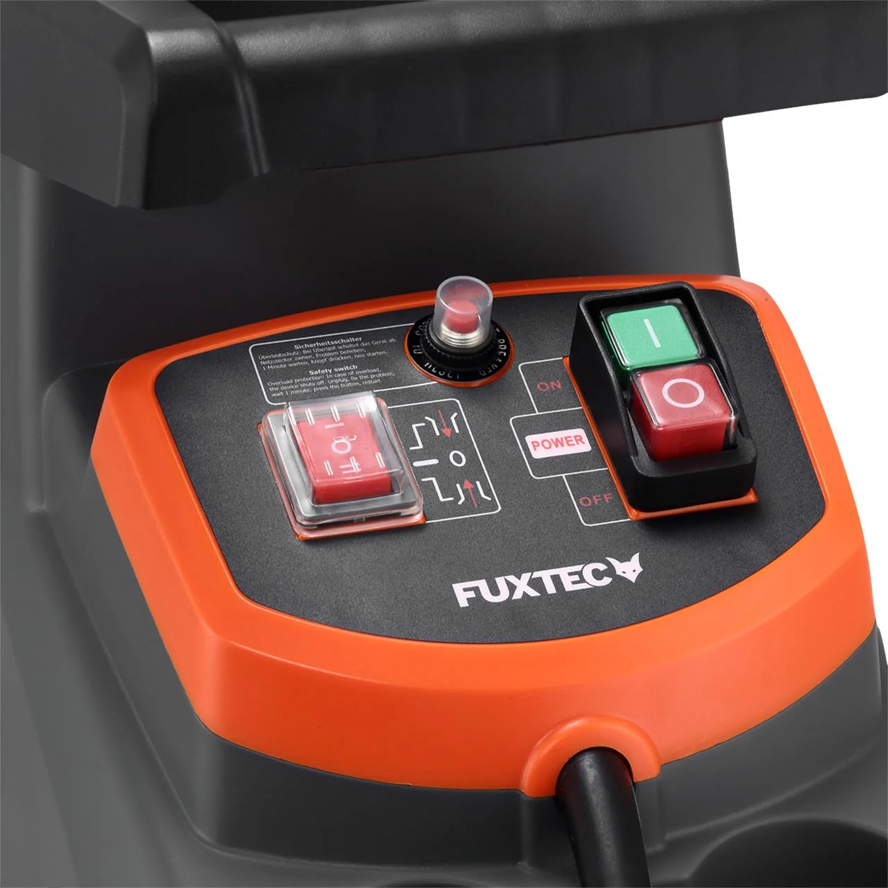 Trituradora eléctrica de jardín FUXTEC FX-EGH2800T 2800W - Image 8