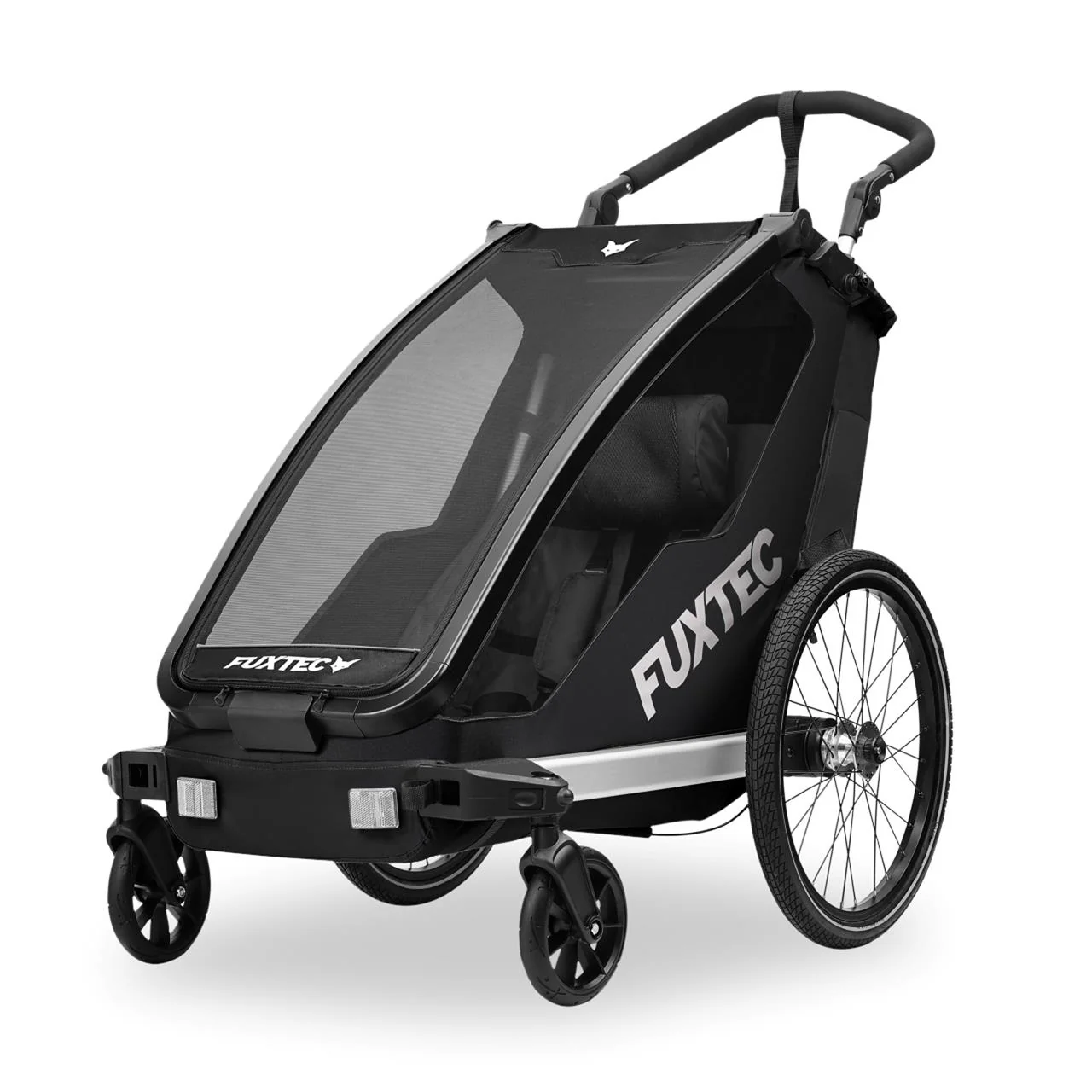 V: FUXTEC Fahrradanhänger 1-Sitzer FX-FA1S